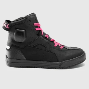 Rebelhorn Vandal II Motorradstiefel - Schwarz-Pink, 37