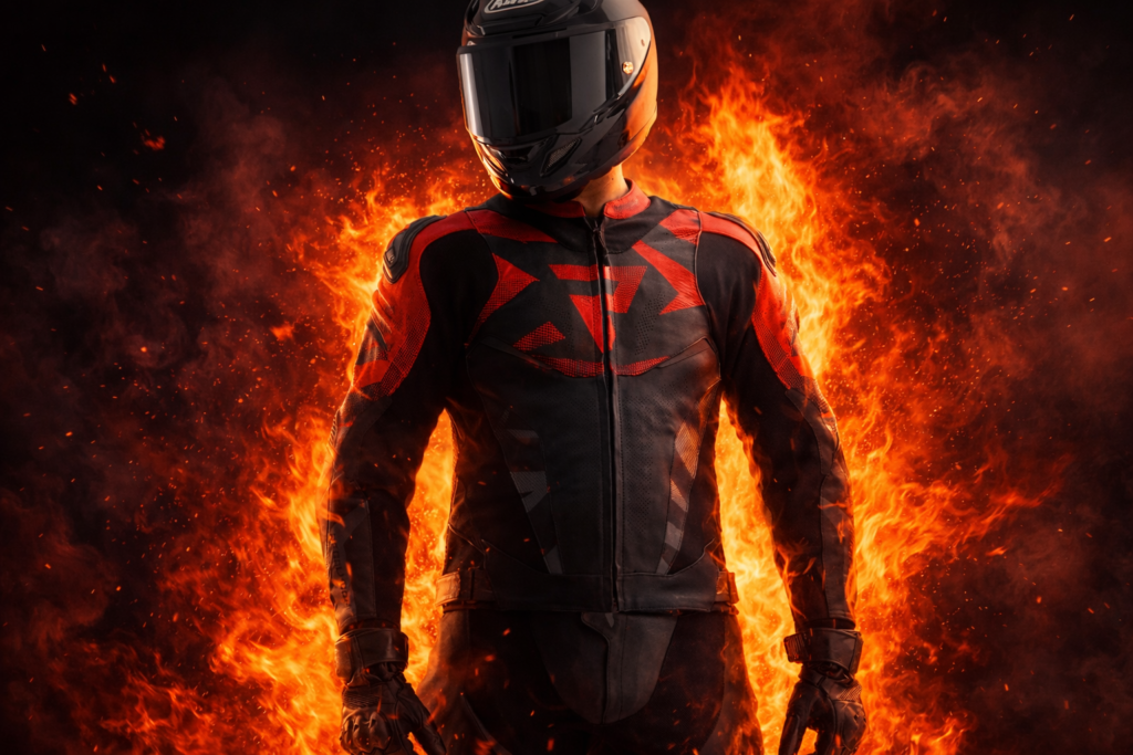 Rebelhorn Inferno Leder Motorradjacke