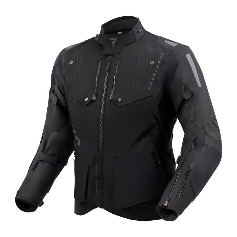 Rebelhorn Hiker IV Motorradjacke Rebelhorn Hiker IV Motorradjacke Herren Schwarz
