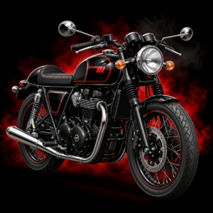 Klassischer Motorradbekleidung